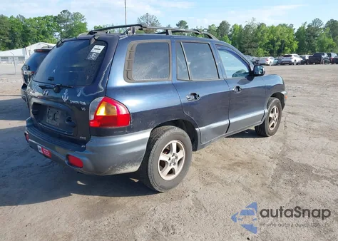 2004 Hyundai Santa Fe Gls z USA, uszkodzony, nr VIN KM8SC73D84U841923